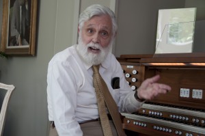 Bill Cooley Explaining His Digital Organ