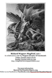 Siegfried, Act 1 - Queen City Chamber Opera and Wagner Society of Cincinnati collaborative production